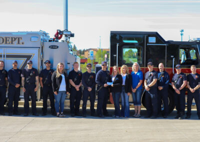 Minot, ND Fire Department Donation