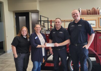 Sartell, MN Fire Department Donation